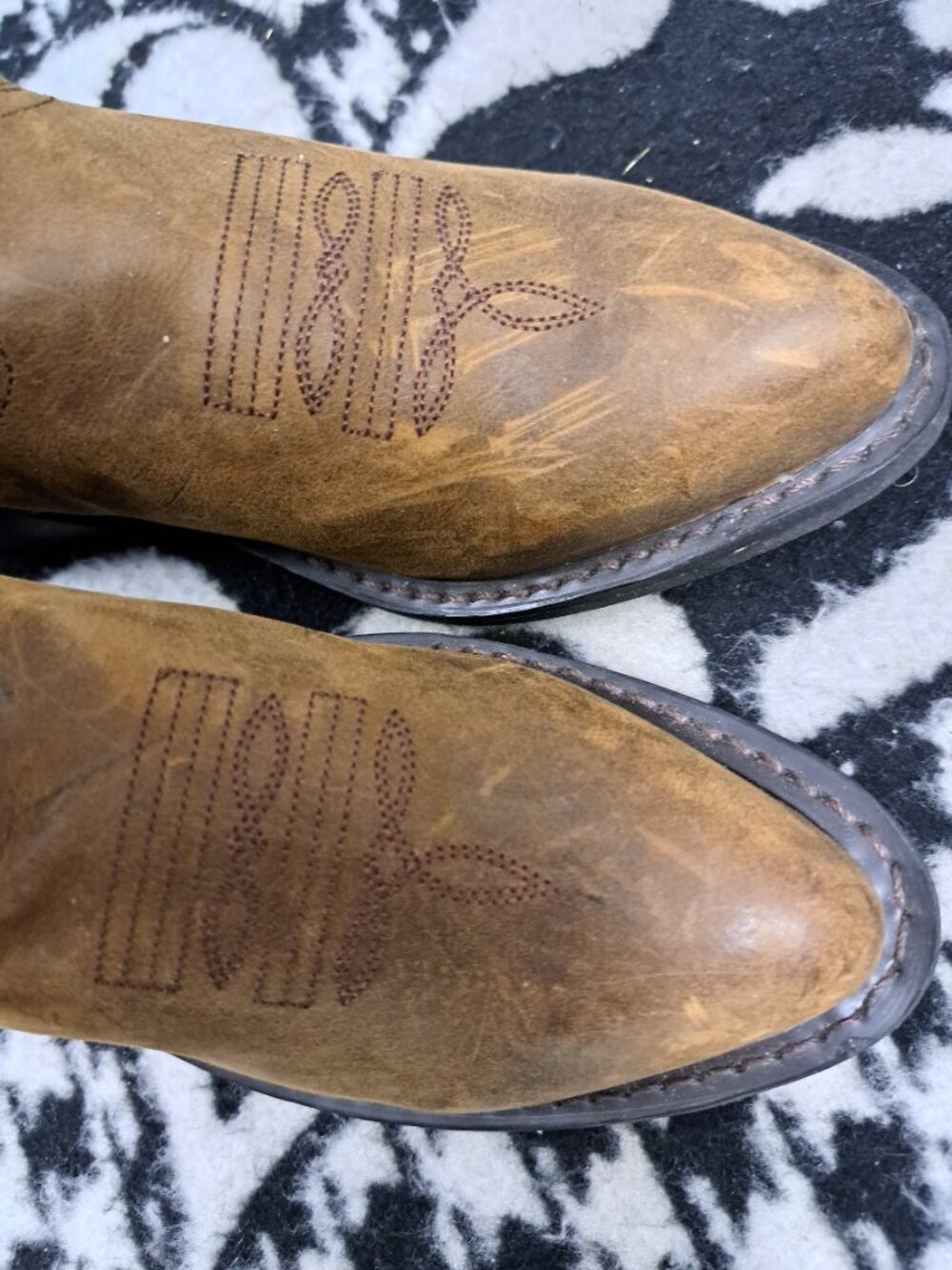 Durango Women Boots Size 6M Eoro 37M Brown Cowboy NWT - Picture 7 of 9